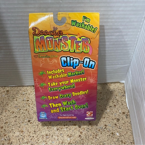 NEW. Doodle Monster Clip On 2006 Play Along JAKKS Pacific - Picture 2 of 3
